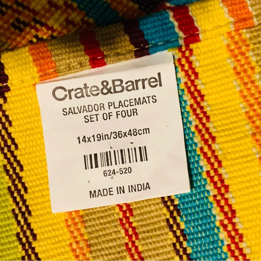 Colorful Striped Kitchen Towels